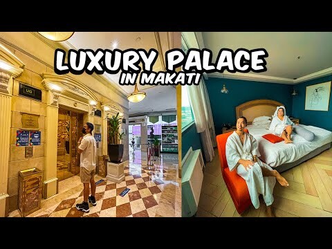 STAYING in a P3,700 LUXURY PALACE in Makati - Caesars Palace of Makati! | Makati Palace Hotel