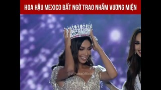 Sự cố trao nhầm vương miện Hoa Hậu Mexico - Miss International Mexico 2023 - Wrong announcement