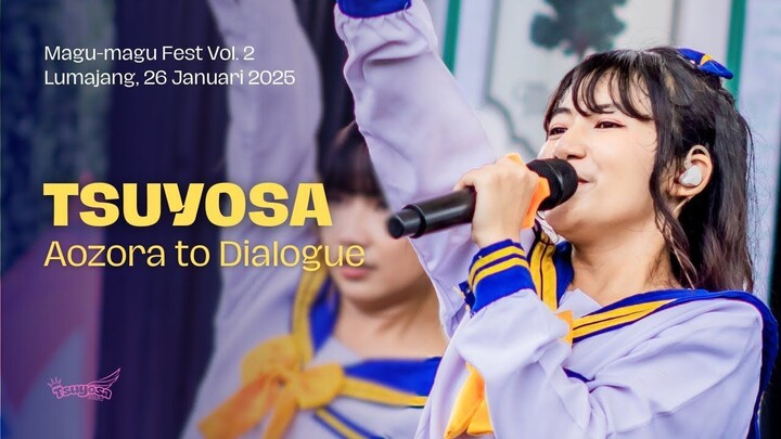 TSUYOSA - Aozora To Dialogue @Magu-Magu Fest Vol. 2 (Lumajang, 26 Jan 2025)