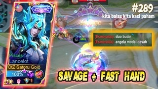 SAVAGE !!!, MAIN SAMA PACAR DIBACOTIN MODAL DESAH ? LANCELOTKU AUTO SAVAGE - LANCELOT GAMEPLAY #289