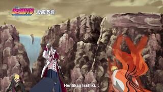 Boruto Episode 216 - Sasuke di tumbangkan isshiki Naruto marah dan menuju perubahan mode terakhir