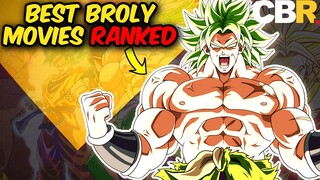 Dragon Ball: EVERY Broly Movie, Ranked!