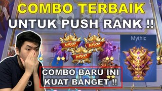 COMBO TERBAIK UNTUK PUSH RANK !! COMBO BARU INI KUAT BANGET GILAKK !! COMBO MAGIC CHESS TERKUAT 2024