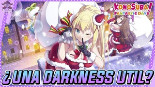 KonoSuba: Fantastic Days [GL] || [Darkness de Navidad]¿Es Buena? ¿Cómo Utilizarla? ¿Qué Puede Hacer?