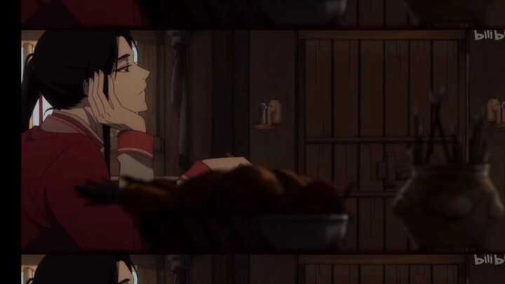 Huacheng's face changed instantly when he saw Xie Lian!!!