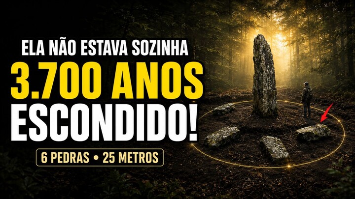 UMA PEDRA REVELOU UM CÍRCULO DE 3.700 ANOS!