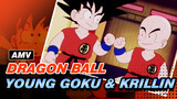 Dragon Ball - Young Goku & Krillin Farming Scene