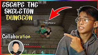 ESCAPE THE SKELETON DUNGEON 2 | Minecraft PE