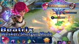 Beatrix Wesker/Shotgun Mode Gameplay - Mobile Legends Bang Bang