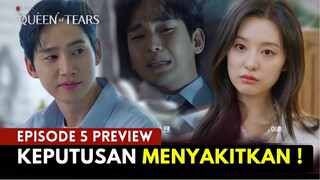 Queen Of Tears Episode 5 Preview | Cinta Hae-in & Hyun-woo Kembali Diuji⁉️Kim Soo-Hyun x Kim Ji-Won