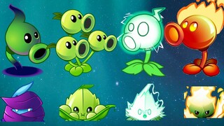 Cuộc chiến giữa các cây Đậu của các hệ khác nhau - MK kids - plants vs Zombies 2 - pvz2 - MK play