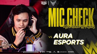 KEKOMPAKAN TIM DEWA DI DEBUT MPL ID S12 | MIC CHECK DEWA VS. AURA WEEK 1