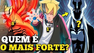 TOP 10 MAIS PODEROSOS DE BORUTO: DO MAIS FRACO AO MAIS FORTE!!