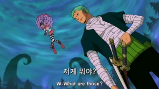 When Mohawk worried Zoro!