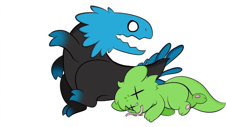 [Rain World/Rain World Animation] หน้าจอการตั้งถิ่นฐานชัยชนะของ Lizard