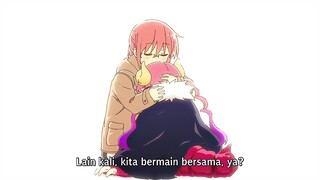 Kobayashi: "Begitu, ya. Sudahlah. Lain kali, kita bermain bersama, ya Ilulu?