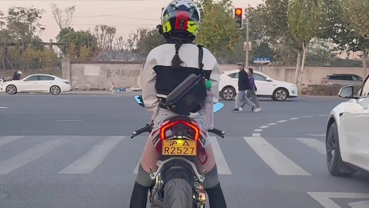 เมนูปิดท้ายนี้ให้ฟีลเหมือนข้าวสวยเลย #นักบิดสาว