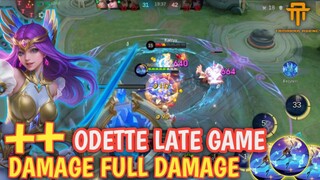 [TA] ODETTE LATE GAME ! ITEM DEFFEND GAK NGARUH !