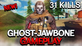 New Season 12 Ghost - Jawbone Gameplay 31 Kills Solo vs Squads | Call of Duty: Mobile Battle Royale