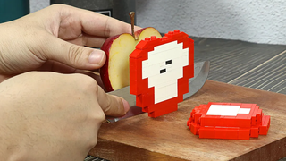 Lego Apple Pie เลโก้ในชีวิตจริง - การทำอาหารแบบสต็อปโมชั่นและเลโก้ ASMR