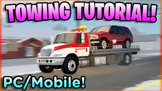 HOW TO TOW CARS IN GREENVILLE! (PC/MOBILE) || Roblox Greenville