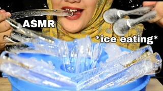 ASMR ICE EATING||ICE BUFFET||MAKAN ES BATU (cruncy Sound)|| satisfying sound mukbang|asmr indonesia