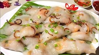 BÁNH BỘT LỌC TÔM THỊT- Cách Pha bột bánh dẻo ngon không bị khô cứng. Shrimp filter dough cake