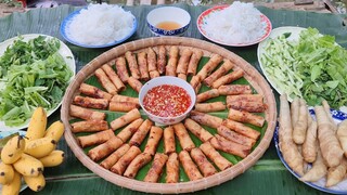 Chưa Bao Giờ Gia Đình Tôi Ăn Món Chả Giò Thơm Ngon và Giòn Như Vậy | TKQ & Family T853