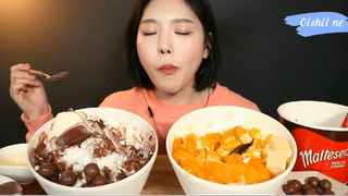 Kem bào sô cô la và kem bào xoài mát lạnh 3 #amthuc