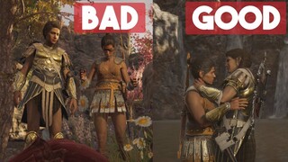 ASSASSINS CREED ODYSSEY THE DAUGHTERS OF LALAIA BOTH GOOD & BAD ENDINGS (AC ODYSSEY)