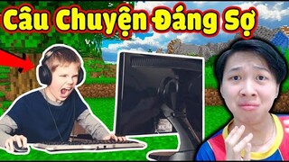 Cậu Bạn La Hét Đáng Sợ Khi Chơi Minecraft Và Cảm Xúc Của Vinh Khi Xem Lại * Quá Hoảng Hốt Luôn 😱