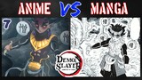 Anime VS Manga | Demon Slayer : Kimetsu no Yaiba Season 3 Episode 7