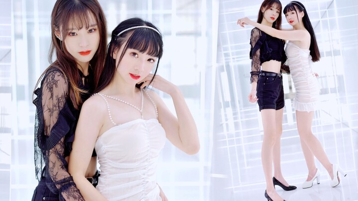 【Ke Xin Meow X Lei Lei HANA】 Người tạo rắc rối bằng trái cam màu cam ❤ Chân dài và mái tóc nhỏ ~ Hạn