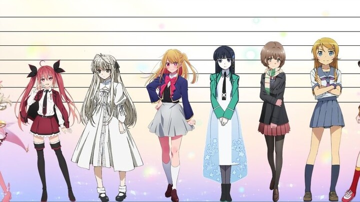 [Sisters’ Inventory] Anime Sister Characters’ Height Ranking