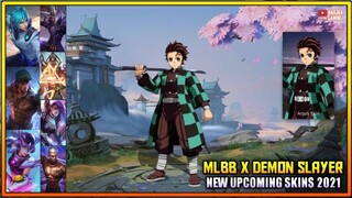 MLBB X DEMON SLAYER COLLABORATION | New Upcoming Skins 2021