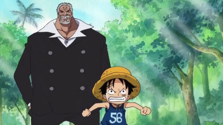 The video of Luffy's experiences from childhood to adulthood is a bit long, so please be patient and