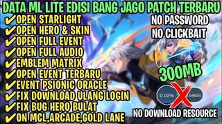 Data ML Lite Full Event 300Mb Patch 515 Diamond Kuning | ML Lite | Cara Mengatasi Lag & Patah Patah