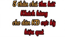 5 thần chú thu hút Khách hàng cho dân KD cực kỳ hiệu quả.#luathapdan#bimatluatha