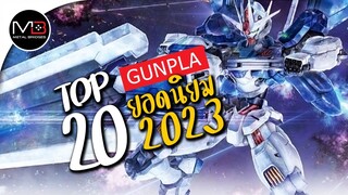 Gunpla ขายดีประจำปี 2023 (ต้นปี)