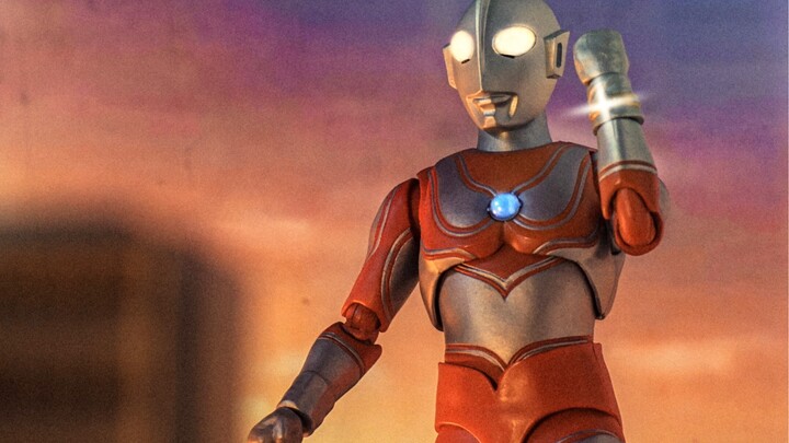 「Screenshot」Ultraman Jack SHF scene model pre-production/post-production shooting process Showa colo