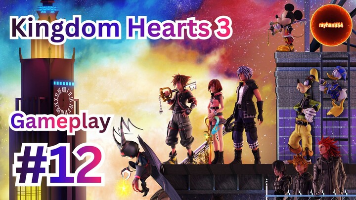 Kingdom Hearts 3 Gameplay - Part 12 | Davy Jones and Flying Dutchman: The Carribean (2)