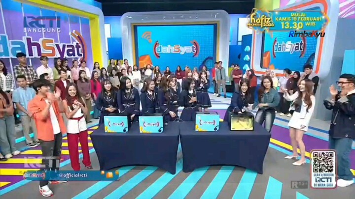Games Segmen With Twenty Nine Teens @ dahSyat RCTI HD : 15 Februari 2026