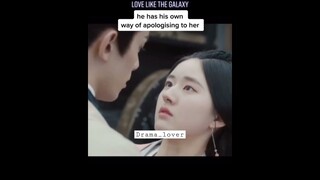Ling buyi teasing our niao niao🤭😘#lovelikethegalaxy #shorts #cdrama #zhaolusi #wulei #trending