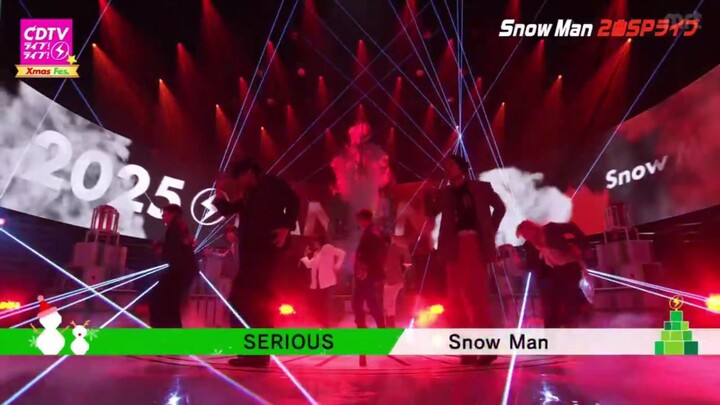 SNOW MAN SERIOUS LIVE