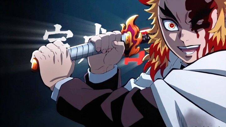 [ Demon Slayer ] Kyojuro VS Akaza "I won't let anyone here die!!!"