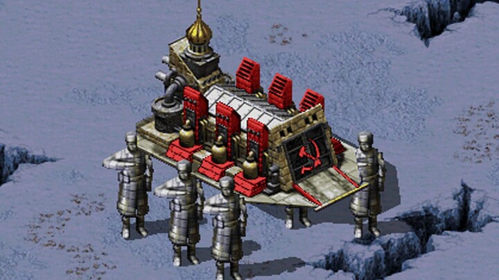A professional Soviet funeral team