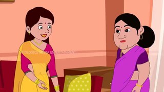 पीले दांत वाली बहु Pille Daant wali bahu Hindi Cartoon Video 2025
