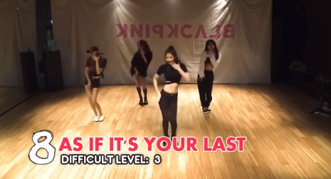 Menilai tarian BLACKPINK dari 1-8