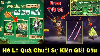 CỰC HOT: Lộ Quà Free Bom Keo,Gói Đồ,Balo,Skin Kiếm,...Của Chuỗi Sự Kiện Giải Đấu Chung Kết VFL