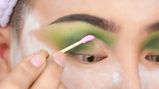 超级无敌治愈 沉静式化妆 戴上耳机 看绿头苍蝇